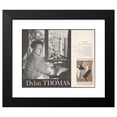 thumbnail image 2 of Rosalie Thorne McKenna 24x20 Black Modern Framed Museum Art Print Titled - Dylan Thomas: Great Authors from the Time Reading Program (1965), 2 of 5