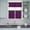 Dark Purple, variant on 3 Piece Kitchen Curtains and Valances Set Dark Brown Cafe Curtains 24 Inch Length Vintage Country Monochrome Chocolate Color Valance & Tier Curtain for Living Room Bedroom Window 54"x18" 27"x24"*2