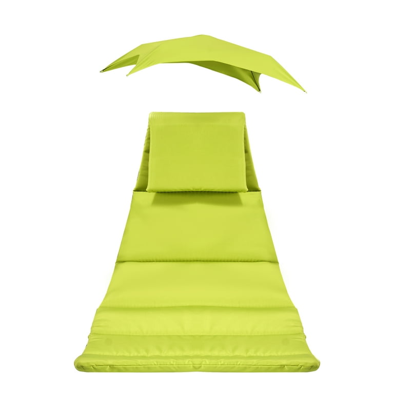 Vizzo Replacement Cushion Pad and Umbrella for Hanging Lounge Chair Outdoor Chaise Hanging Hammock Chair Pillow Pad Blue Green Khaki Rust Walmart