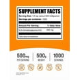 thumbnail image 2 of BulkSupplements N,N-Dimethyl Glycine HCl (DMG HCl) Powder - 500mg per Serving - 500 Grams (1.1 lbs), 2 of 5