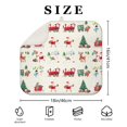 thumbnail image 3 of 2 Pcs Merry Christmas Dish Drying Mat - 16 X 18 Inch Santa Absorbent Microfiber Kitchen Counter Mat Xmas Housewarming Gift for Home Cooks, Dish Drying Pad for Dishes, Cups, Utensils, Pots & Pans, 3 of 3