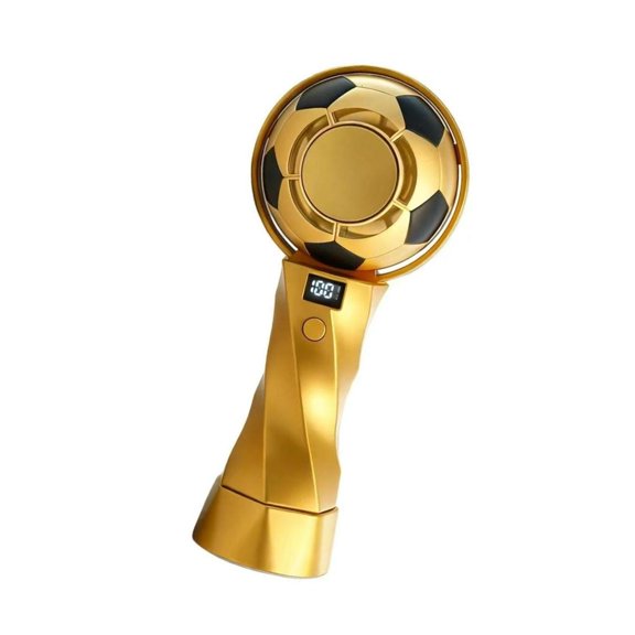 ZELVINN Lightweight Football Themed Handheld Cooling Device 3000Mah Power and Quiet Function for Indoor and Outdoor