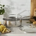 thumbnail image 3 of Henckels Aragon 5-qt Stainless Steel Saute Pan with Lid & Fryer Basket, 3 of 4