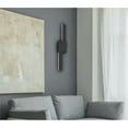 thumbnail image 5 of Cal Lighting Jaca Twin Backlit Acrylic & Metal Wall Sconce in Black Iron, 5 of 5