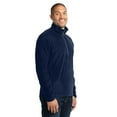 thumbnail image 4 of Port Authority Microfleece 1/2 Zip Pullover-L (True Navy), 4 of 6