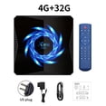 thumbnail image 1 of Wifi Media Player Home Hotel 4K Quad-core CPU Decodificador de TV inalámbrico con control remoto 4G + 32G Enchufe de EE. UU. Inevent EL000228-02B, 1 of 7