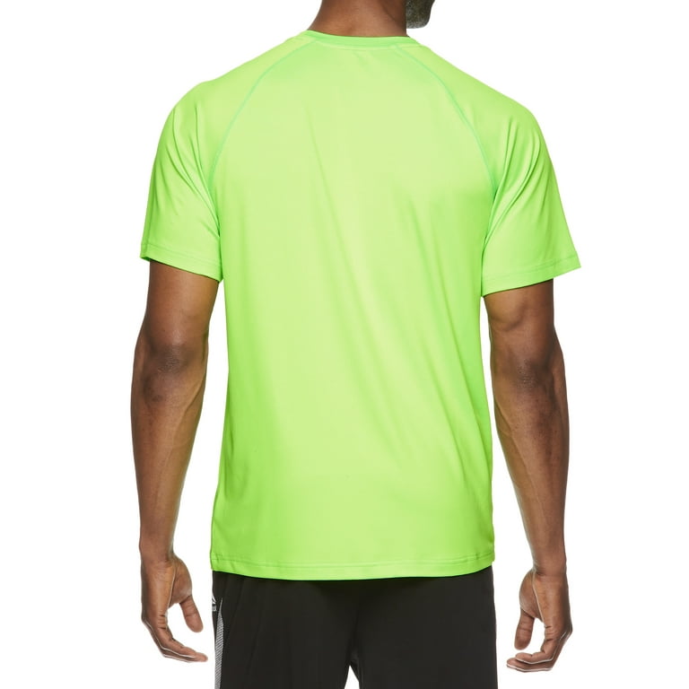 Reebok Men s Duration Quick Dry Short Sleeve Athletic T Shirt Up to Size 5XL