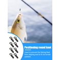 thumbnail image 2 of Ygjytge 20 Piezas Clips Metal para Pesca Tubo Bloqueo Mangas Peso para Convertir Pesca, 2 of 9