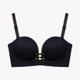 thumbnail image 5 of IFNWSV Push Up Bras for Women Small Bust Wireless Thick Padded Lift Up Breathable Full Coverage Daily Comfort Black M, 5 of 5