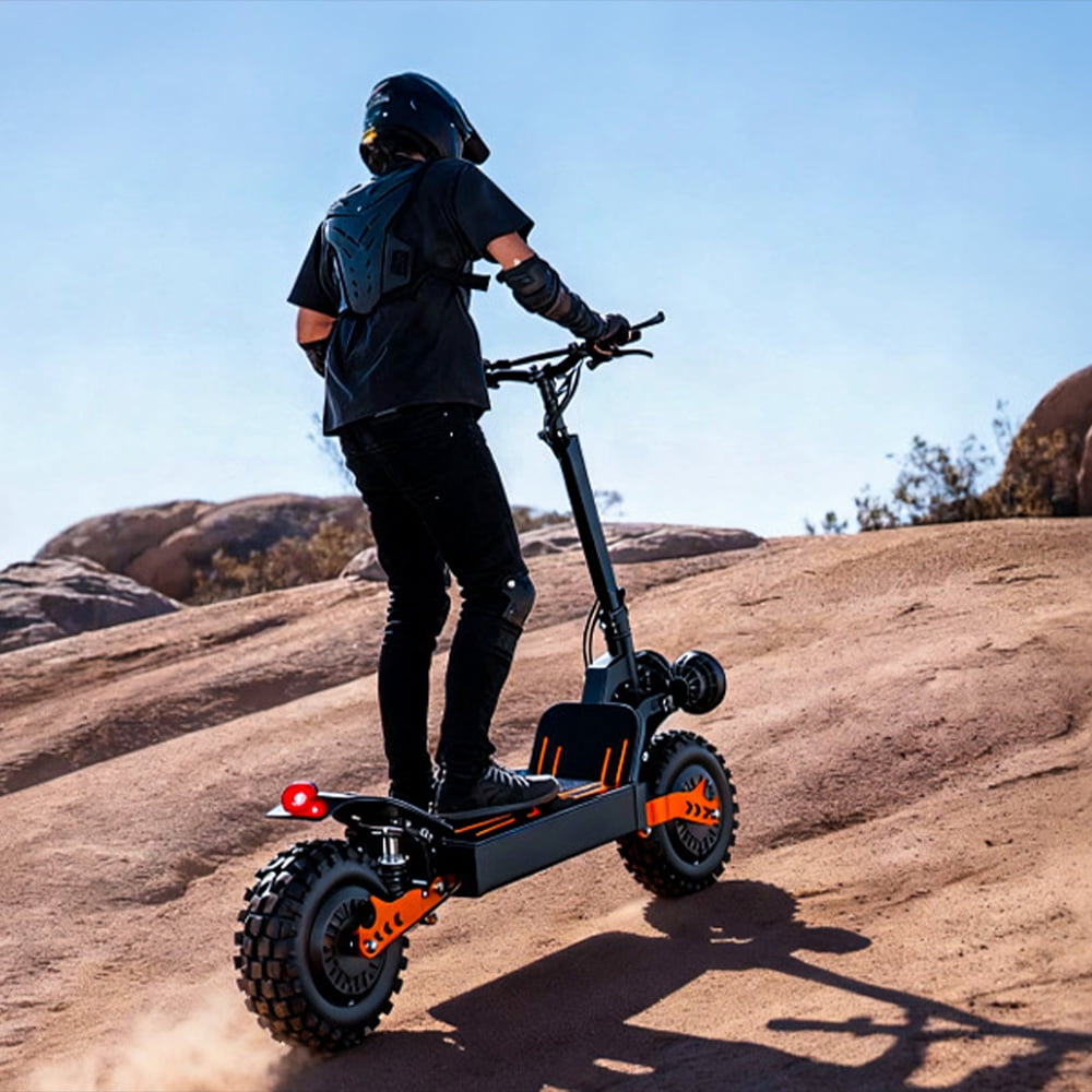 AZHAR GT28 3000W Electric Scooter for Adults,Top Speed 35MPH Fast Electric Scooter, 50Miles Long Range Commuting E-Scooter with 11" Off Road Tires, Full Suspension