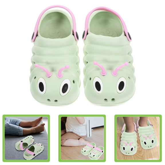 COSMOBETTY Durable EVA Sandals for Kids with Comfortable Design and SkinFriendly Material Green Size 27 Length 16cm