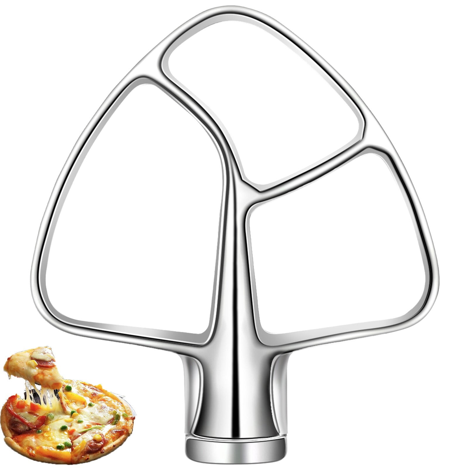 Flex Edge Beater For KitchenAid Mixers - Silicone Edges For 4.5-5 Quart Tilt-Head Models