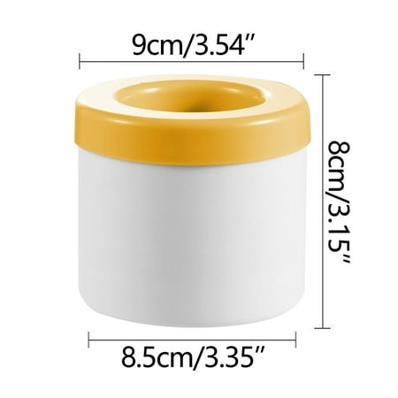 

Kitchen Organization Essentials for New Home 2022 Ice Cubes Maker Decompress Lattice Cylinder Silicone Lattice Molding Cup Maker Tray Press-Type Easy-Release