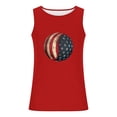 thumbnail image 3 of Tanques para Hombre de Verano Suelto Cuello Redondo de Algodón Poliéster Desgaste Casual, Camisa sin Mangas Deportivas de los Hombres para Diario Y Al Aire Libre, 3 of 4