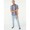 thumbnail image 2 of Free Assembly Men's Everyday Button-Down Shirt with Short Sleeves, 2 of 5