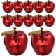 thumbnail image 1 of 12 piezas de manzana Diseño de navidad Pendants Pendants árboles de Navidad adornos colgantes decoración del hogar, 1 of 5