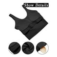 thumbnail image 4 of LELINTA Women Padded Sports Bra, Gym Workout Tank Tops, Sexy Medium Support Yoga Bras with Removable Cups Fitness Running Shirts, 4 of 7