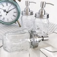 thumbnail image 6 of 480ml Bathroom Lotion Liquid Soap Stainless Steel Mason Jar Dispenser with Brush, 6 of 8