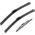 thumbnail image 1 of ORUYROP 24"+21" Windshield Wipers With 10" Rear Wiper Blade Sets Automotive Replacement for Land Rover Range Rover Evoque 2012-2019,Easy For Installation (Pack of 3), 1 of 6
