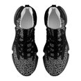 thumbnail image 5 of Cracks Texture White Black Walking Shoes for Men Woman Lightweight Tennis Fashion Elastic Sports Shoes Cushion Basketball Shoes, 5 of 7