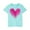 Blue, variant on Toddler Girl Clothes under $5 Summer Short Sleeve Round Neck Love Print Cotton Toddler Kids Girls T-shirt Cute Top 3-10 Years