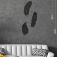 thumbnail image 7 of 3D Feather Family Wall Decor, Acrylic Wall Stickers for Living Room, Mirror Wall Decor, Modern Style, 7 of 7