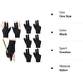 thumbnail image 7 of 8 Pcs 3 Fingers Pool Gloves Billiards Left Hand Shooters Snooker Cue Sport Glove Show Gloves Predator for Women Men Billiard Shooters Carom Sports Accessories, 7 of 7