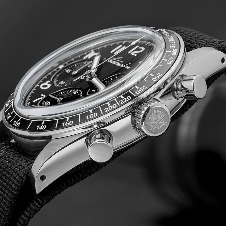 ADDIESDIVE Men's Luxury Dive Watch Chronograph, 100m Waterproof