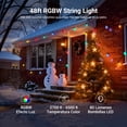 thumbnail image 2 of Guirnalda de luces para exterior Neewer NR01, 15 LED RGBW, 15 m, IP65, 2 of 9