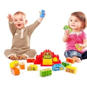 WEofferwhatYOUwant Talking ABC Blocks - Audio Learning Toy for Early Education