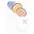 thumbnail image 1 of Health Care Products Pill Pattern Illustration Postcard Set Birthday Mailing Thanks Greeting Card, 1 of 3