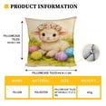 thumbnail image 2 of Funda de almohada para dibujar | Tela lavable para arte infantil | Funda de cojín decorativa para sofá, cama o coche | Funda de almohada de lienzo en blanco para manualidades navideñas, 2 of 5
