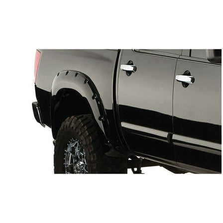 Bushwacker 04-15 Nissan Titan Pocket Style Flares 2pc 67.1/78.9/84/96in - Black