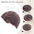thumbnail image 2 of XIEANDKONG Short Bob Wig with Bangs, Synthetic Brunette Pixie Cut Layered Wig for Women, 2 of 7