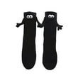 thumbnail image 3 of Aunavey 1 Pair Magnetic Hand in Hand Socks Funny Couple Tube Socks Friendship Gift for Men Women, 3 of 8