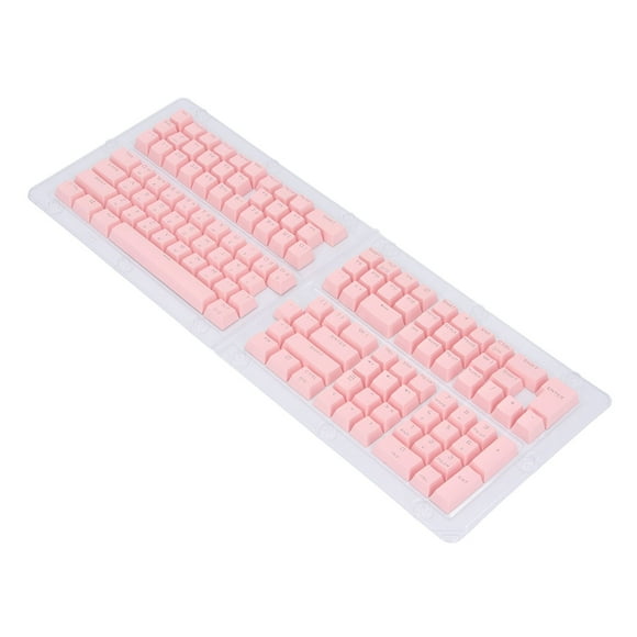 132 Keys Korean Keycaps, Custom Keycaps, OEM Height Keycap Replacement Japanese Korean Keycap Set for 61 62 64 68 72 75 84 87 88 98 100 104 108 Mechanical Keyboard