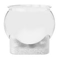 thumbnail image 1 of Desktop Aquarium for Fish Turtle，Round Fish Bowl Clear Aquarium Fish Tank，Enhance Viewing Experience Decorative Fish Bowl，Small Desktop Aquariums for Fish & Turtles, 1 of 9