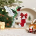 thumbnail image 3 of Noothes Glittering Christmas Bird Ornaments Set of Acrylic Bird Decorations for Tree Colorful Nature-Inspired Christmas Decor Elegant Hanging Home and Yard Decorations, 3 of 9