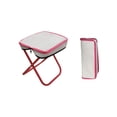thumbnail image 2 of FcBaudy Outdoor Folding Stool Portable Handle Bag Mini Folding Chair Fishing Stool Queueing Zipper Stool Camping Fully Foldable Chair Metal Folding Stool, 2 of 9