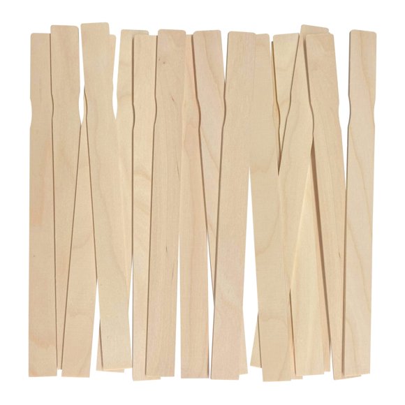 Palitos mezcladores de pintura HANWER, 25 unidades, 30 cm, de madera