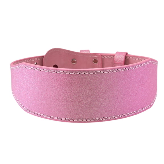Weightlifting Belt Leather Gym Belt Adjustable Comfortable Waist Support Belt for Women Gym Fitness Strength Training