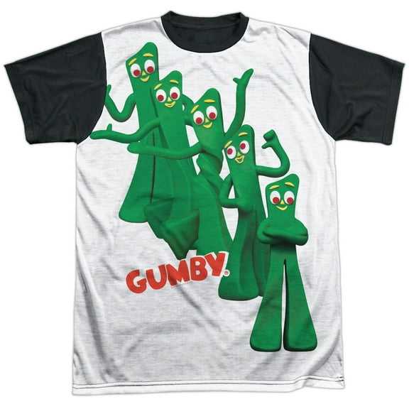 Gumby - Moves - Short Sleeve Black Back Shirt - Small