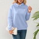 thumbnail image 3 of Sudadera con capucha de manga larga para mujer cómoda sudadera con espalda descubierta Tops de moda para primavera y otoño, 3 of 9