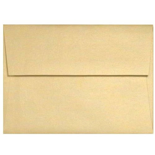 Invitation Envelopes 4 1 4 X 6 1 4 Blonde Metallic 1000 Qty Walmart Com Walmart Com