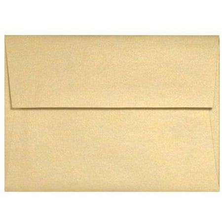 A4 Invitation Envelopes (4 1/4 x 6 1/4) - Blonde Metallic (1000
