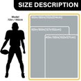 thumbnail image 4 of Gold Football Blanket for Men Women, Sports Football Style Gifts for Team Fans, Football Decor Throw Blanket for Sofa Couch Bed Living Room 50"x40", 4 of 6