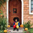 thumbnail image 4 of Decoración colgante de placa de puerta de Halloween Listado de madera de Halloween Listado de fiestas Wmkox8yii fhajkh1292, 4 of 6