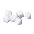 thumbnail image 1 of Dados en blanco poliédricos, 14 piezas de dados en blanco DIY dados de múltiples formas tablero de bricolaje dados en blanco instalación sin esfuerzo, 1 of 12