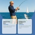 thumbnail image 4 of TIELUTT Fish Agent Suitable for Fish Baitcaster Combo Rod and Reel Baitcaster Rod and Reel Combo Telescopic Baitcaster Reels Left Handed Baitcaster Combo Left Handed Baitcaster Rod and Reel Combo Rig, 4 of 7
