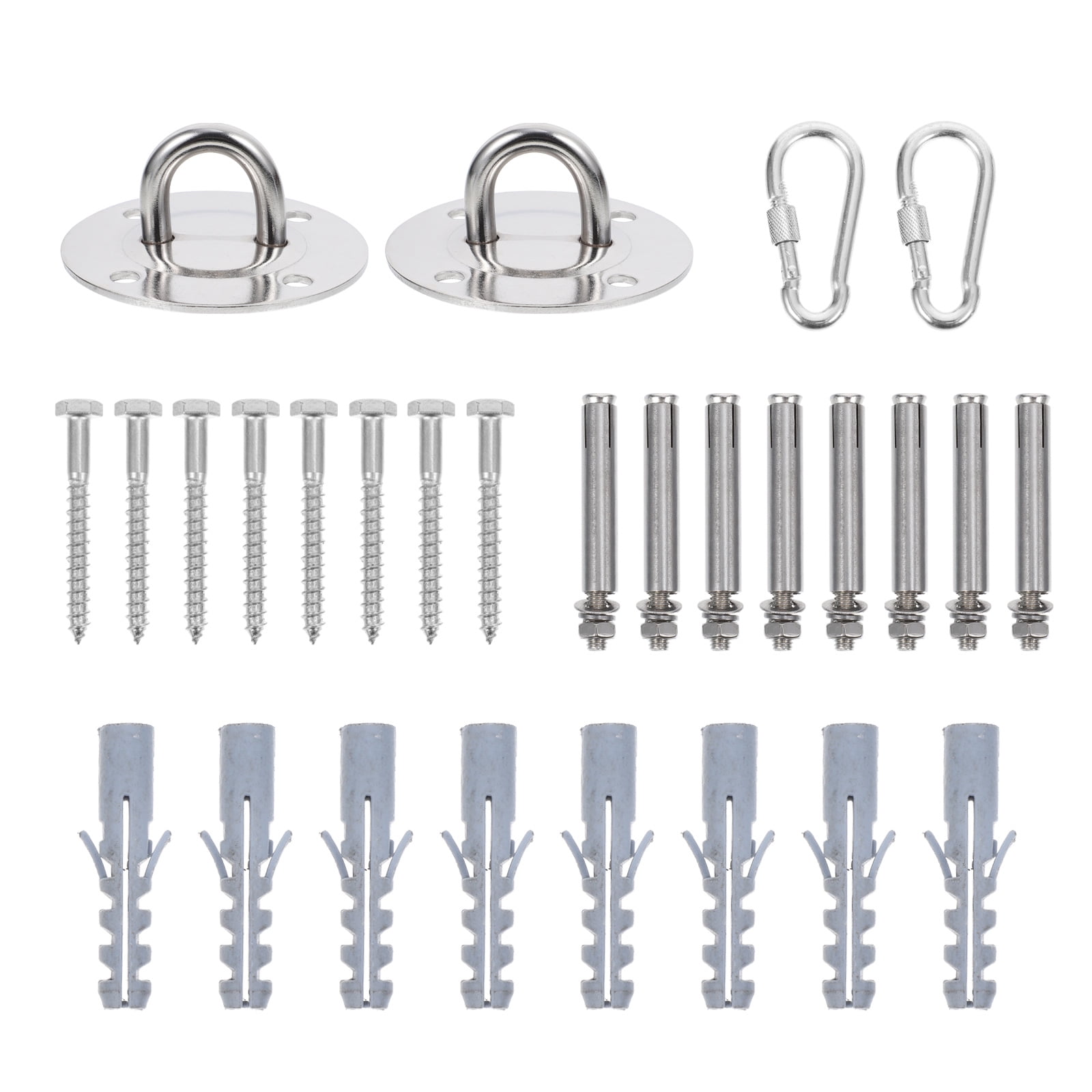 HOMEMAXS 1 Set Stainless Steel Swing Hook Hammock Hanging Hook with